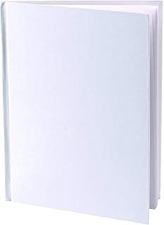 Caderno em branco Ashley Productions ASH10700, capa dura, 15,2 x 20,3 cm, branco