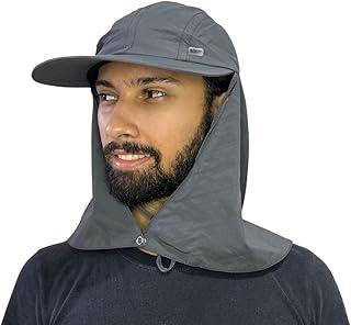 Boné Legionário Com Proteção Solar Máxima Dermatologico UV50+ com Protetor de Nuca (BR, Alfa, Único, Chumbo)