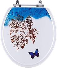 Assento Sanitário Decorado Borboleta Oval para vaso Deca