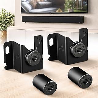 Suporte de Parede p/TV Fixo Universal de Parede, tamanho de 14” a 100”, Capacidade até 100 kg, Padrão VESA de 75x75 a 800x400mm, Preto