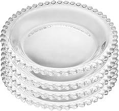WOLFF - Conjunto 4 Pratos Pearl 14cm Cristal