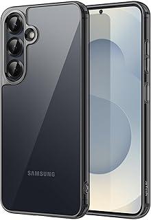 JETech Capa para Samsung Galaxy S25+ / S25 Plus 5G, Case Estojo Protetora à Prova de Choque Não Amarela para Telefone, Capinha Parte Traseira do PC Rígida Anti-Riscos (Preto)