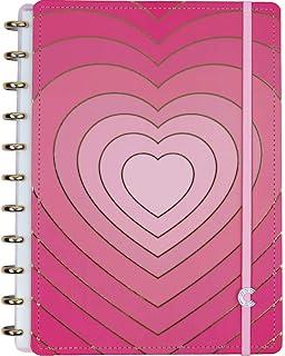 CADERNO INTELIGENTE GOLDEN LOVE - GRANDE 080FLS
