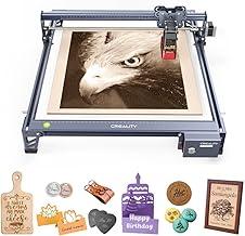 Creality Falcon 5W Máquina de Gravação a Laser, Gravadora Laser com Alta Precisão de 0,06 mm, Velocidade de 10000 mm/min para Madeira, Aço Inoxidável, Couro, Cartolina, Área de Gravação 400 x 415 mm