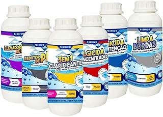 Kit Tratamento Completo Para todos tipos de Piscinas 6 x 1 Aguas Renovadas