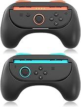 Controle Grips para Nintendo Switch 2 JoyCon (2025), Kit de Alça Resistente Ao Desgaste para Controle JoyCon Switch 2, pacote com 2