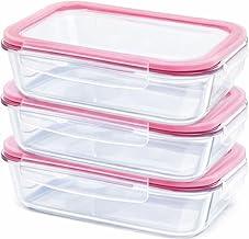 Kit 3 Potes Herméticos Plástico com Vedação Silicone Marmita Premium para Freezer Microondas e Organização de Alimentos Empilhável Anti Vazamento