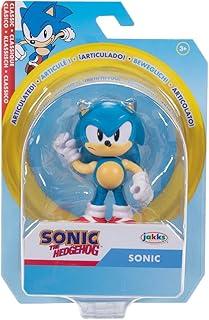 Boneco Articulado Sonic Clássico (bravo) De 6cm - Sonic