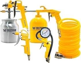 Kit de Acessórios para Compressor 5 Peças com Caneca – Fasterr FST034