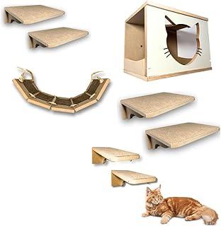 Playground Gato 8 Peças Super Resistente Montado Com Carpete Antiderrapante (Branco)