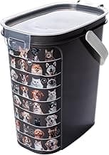 Porta Ração com tampa Hermética e dosador 8,5 L Plasútil com 30.02% de desconto por R$ 41,91 na amazon