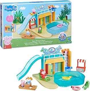 Brinquedo Peppa Pig Parque Aquático da Peppa - 2 Figuras e Acessórios - F6295 - Hasbro
