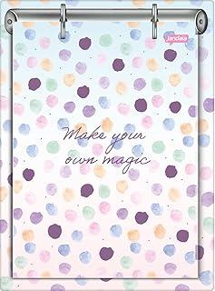 Caderno Argolado 1/4 Porta Fichas 60fls La Creme Jandaia