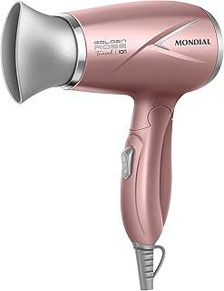 MONDIAL Secador de Cabelos Travel, Golden Rose, 1200W, Bivolt - SC-47-GR