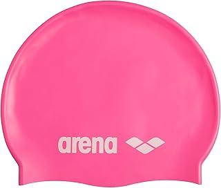 Arena Classic Unisex Soft Silicone Swim Cap for Women and Men, Intensive Training Comfortable Non-Slip Long Hair Swimming Hat