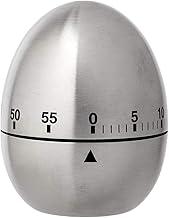 Mimo Style Timer Temporizador em Formato de Ovo, Feito Inteiramente em Aço Inoxidável. Gire Para Marcar o Tempo que Deseja, Aviso Sonoro Ao Acabar. Resistente, Prático e Durável