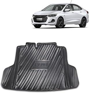 Protetor de Porta-Malas Adaptável para Onix Plus Sedan 2020 2021 2022 2023 Em Relevo Tapete Bandeja