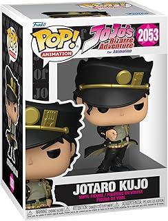 Funko Pop! Animation: JoJo's - Jotaro Kujo - JoJo's Bizarre Adventure - figura de vinil colecionável - ideia de presente - Mercadoria Oficial - Brinquedos para crianças e adultos - Fãs de Anime