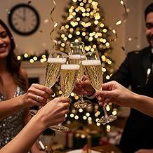 Jogo De Taça 30pçs Espumante Acrilico Premium 170ml (TRANSPARENTE)