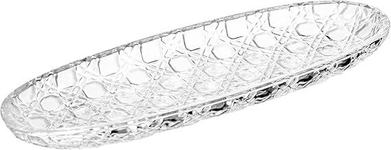 LYOR - Travessa Vichy 40,2cm x 13,5cm x 3,3cm Cristal