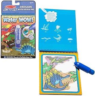 SUNNY, Melissa & Doug, Caderno e Caneta de Água, Tema Dinossauros, Acima de 4 anos