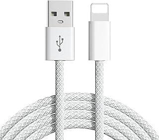 Cabo USB para L 1,5 Metro em Nylon Trançado, Carregamento Rápido - Compatível com celular