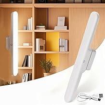 Luminária LED Recarregável Fixação Magnética, 30cm, 3 Níveis de Luz, USB, Portátil para Armários, Closets, Escadas e Leitura – Bivolt