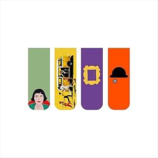 Marcador de página magnético Kit com 4 unidades Cinema Filmes