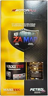 Kit ZAMAP Motorflu Zero Atrito Máxima Potência para Carros, Inclui Redutor de Atrito Maxitec e Aditivo de Combustível Petrol Max, Aumenta Potência e Reduz Consumo