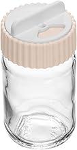 LYOR - Saleiro/Pimenteiro com Tampa Rotativa Siena 100ml Bege Vidro