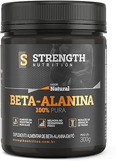 Beta-Alanina 100% Pura – Matéria-Prima Importada | Strength Nutrition (Pote 300g)