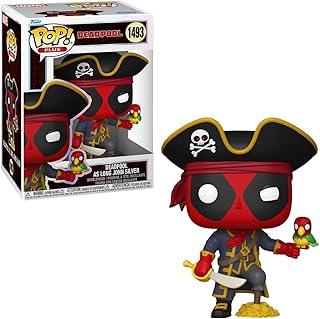 Candide, Boneco, Funko POP! Long John Silver, Marvel Deadpool Literaruta Clássica - 11 cm