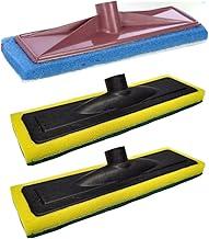 Kit com 3 Esponja para Rodo,sendo 2 Lava Azulejo Color e 1 Unidade de Esponja Lava Vidros – Limpeza de Azulejos, Vidros e Superfícies, Remoção Eficiente de Poeira e Manchas Piso Porcelananto - TYDA