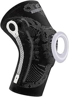 Joelheira de Compressão Profissional Snake para proteção e recuperação do joelho Premium Rubber Fit (M)