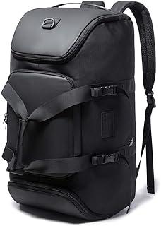 BANGE Mochila Impermeável para Viagem Mala de Bordo Premium Multifuncional 35L Com Bolso Separado para Calçados Alça Extensível Lateral