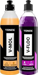 Kit Shampoo Automotivo Esfregação Neutro V-floc V-mol Vonixx