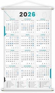 Banner Painel Calendário Escolar 2026 80x50cm