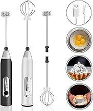 Mini Mixer Portátil USB Recarregável – Espumador de Leite e Café, Batedor de Ovos, Whey e Outras Bebidas, 3 Velocidades
