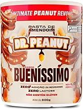 Pasta de Amendoim Dr. Peanutt Bueníssimo 600g – Com Whey Protein Isolado, Zero Açúcar, Sem Glúten e Lactose