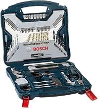 Bosch Kit de pontas e brocas em titânio X-Line com 103 peças