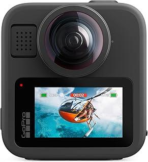 GoPro MAX2 – Câmera de ação 360 à prova d'água + tradicional com tela sensível ao toque, vídeo em 8K esférica, fotos de 29 MP 360, lentes fáceis de substituir, estabilização HyperSmooth, 6 microfones