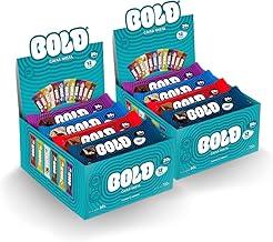 BOLD Snacks barra de proteína -2 caixas de BOLD Mista (2 Caixas C/ 12 unid.)