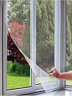 Kit 02 Telas Protetoras 150x180cm para Janelas – Instalação Sem Sujeira, Proteção Contra Insetos, Fibra de Vidro Reutilizável e Resistente