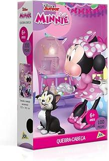 Toyster - Quebra Cabeça: Minnie Mouse - 100 peças - JAK