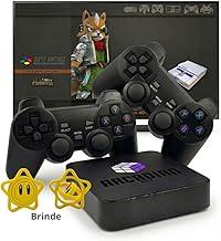 Game Retro Diversos Consoles 2 Controles sem Fio Sistema com Jogos Atualizado Arcadian Box (2 Controles sem fio)