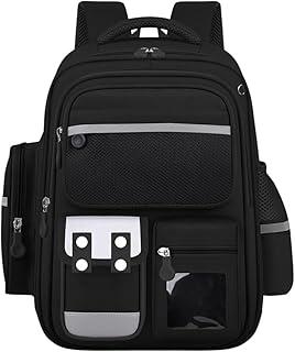 Mochila Escolar Infantil Masculina Impermeável 45cm – Leve, Ergonômica, Resistente, com Vários Compartimentos e Faixa Refletiva para Meninos e Meninas