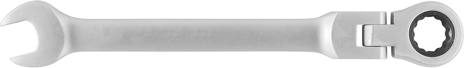 EDA Chave Combinada Catracada Aço Cromo Vanádio Cabeça Articulada 11Mm