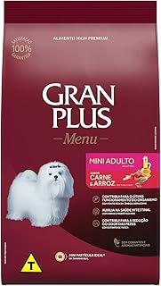 Granplus Ração Para Cães Adultos Gran Plus Mini Carne E Arroz 15 Kg