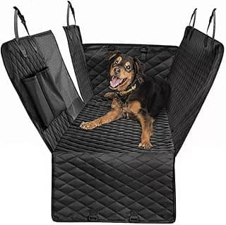 Capa Pet Impermeável Protetora Cães Banco Traseiro Carro MADOG (Preto)