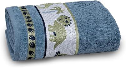 Toalha de Banho Soft Kids 68x110-100% Algodão Gramatura 390g (Dino)